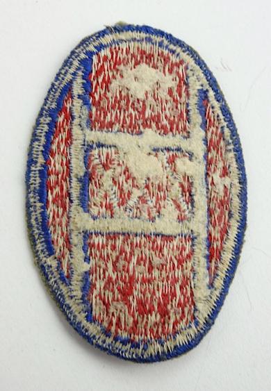 ★アメリカ軍/赤十字＊ＷＷ２占領下ドイツ＊メディカルサービスパッチ（実物） IMCS Militaria | US WW2 30th Infantry Division Patch