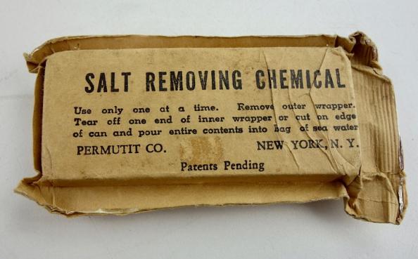 US WW2 Water Purifucation Tablet