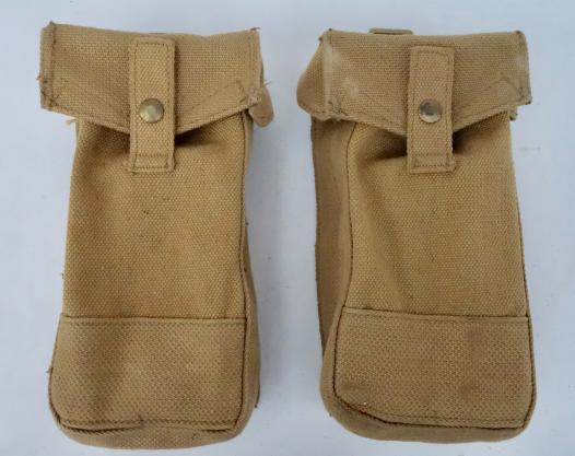 Canadian WW2 Basic Ammo Pouches