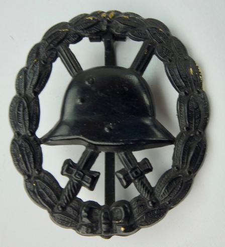 Imperial German Wound Badge Black (Worked Open)