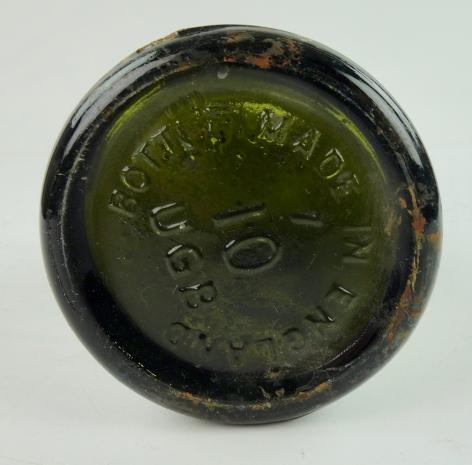 British WW2 Glass Bottle (probably a Beer or Lemonade)