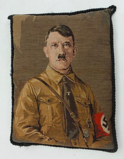 Third Reich 1930’s Adolf Hitler Pillow