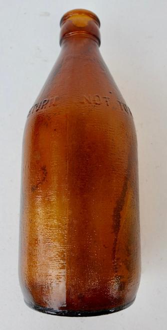 US WW2 Beer Bottle