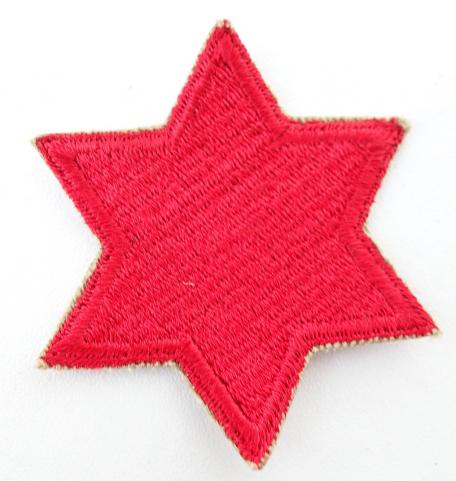 US WW2 6th Infantry Division Patch