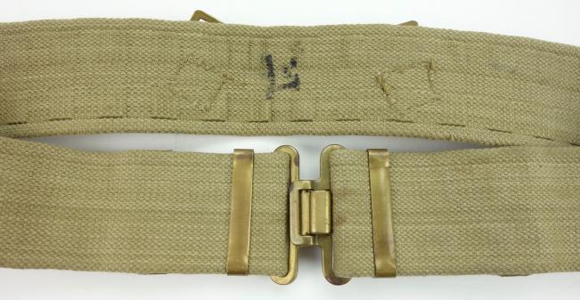 British WW2 Webbing Combat Belt