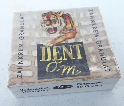 Wehrmacht Tooth Paste Powder Dent QM