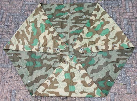 Wehrmacht Splitter camo Zeltbahn (Shelter Quarter)