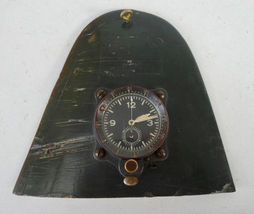 Ju 88 Propellor Tip with Bord Uhr (Airplane Clock)