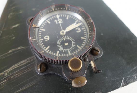Ju 88 Propellor Tip with Bord Uhr (Airplane Clock)
