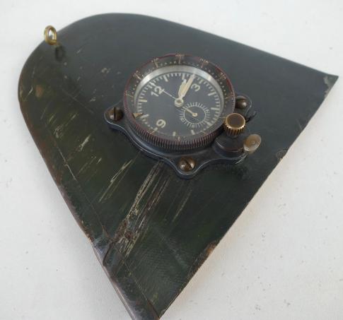Ju 88 Propellor Tip with Bord Uhr (Airplane Clock)