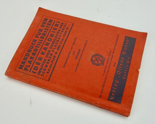 Luftwaffe/Wehrmacht Flakartilleristen Instruction Book