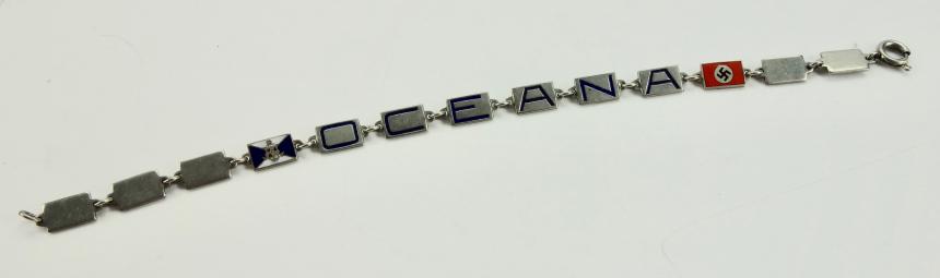 Third Reich Souvenir Bracelet Cruise Ship Oceana