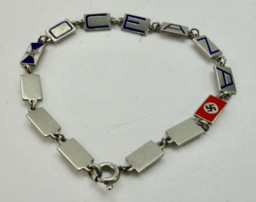 Third Reich Souvenir Bracelet Cruise Ship Oceana