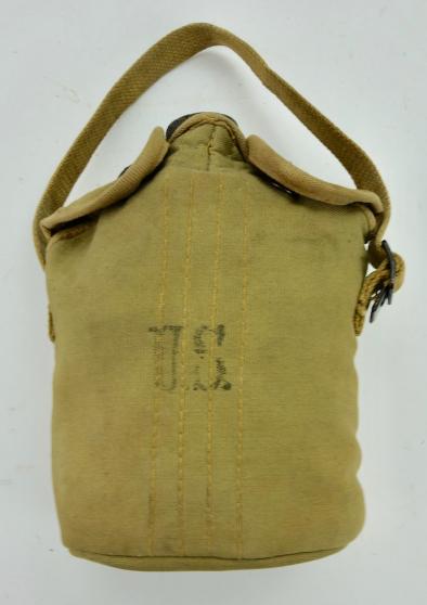 US WW2 Canteen with British made Canteen Cover