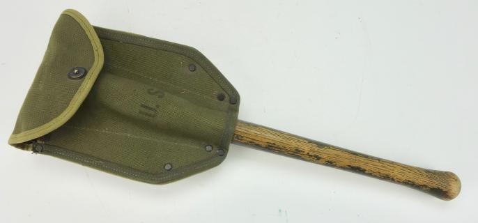 US WW2 early Folding Shovel