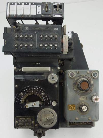 British WW2 Avro Lancaster Bomb Selector Control Panel