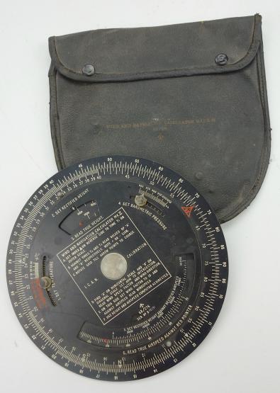 British WW2 RAF Wind & Navigation Calculator MK2