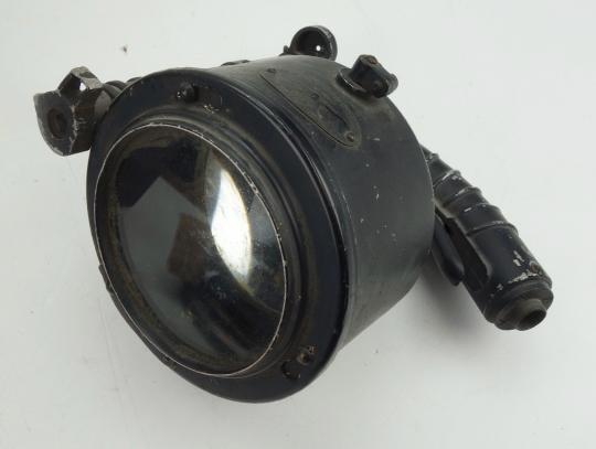 British WW2 RAF Aldis Signal Lamp in wooden Box