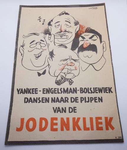 Dutch pro German Anti US, British and Soviet Flyer