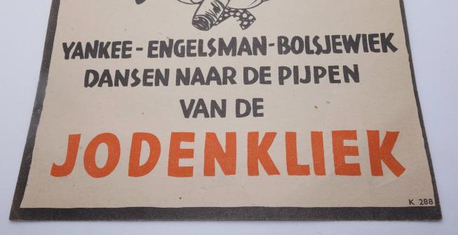 Dutch pro German Anti US, British and Soviet Flyer