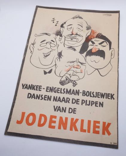 Dutch pro German Anti US, British and Soviet Flyer