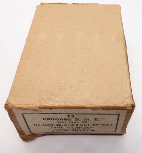 Wehrmacht Clipboard K98 Ammo Box (empty)