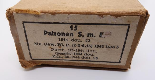 Wehrmacht Clipboard K98 Ammo Box (empty)