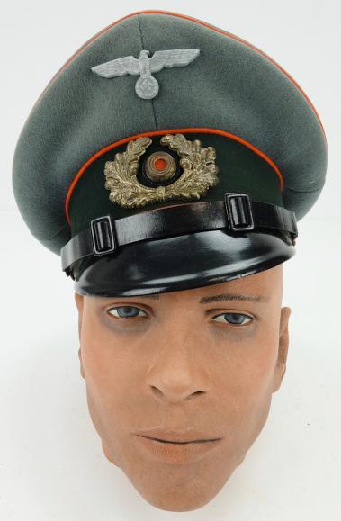 Wehrmacht Artillery NCO Visor Cap