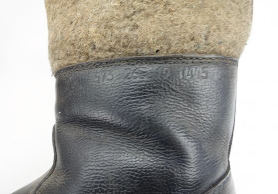 Wehrmacht Felt/Leather Winter Boots