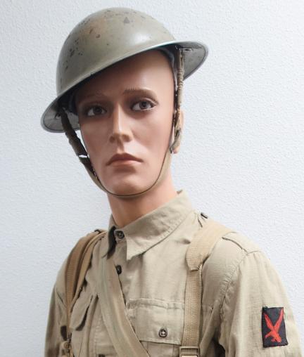 Complete British WW2 4th Infantry Tropical Mannequin