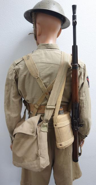 Complete British WW2 4th Infantry Tropical Mannequin