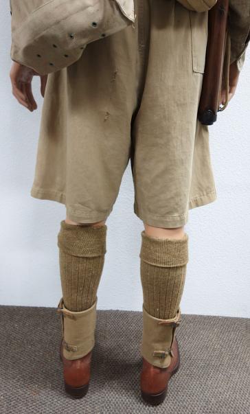 Complete British WW2 4th Infantry Tropical Mannequin