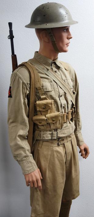 Complete British WW2 4th Infantry Tropical Mannequin