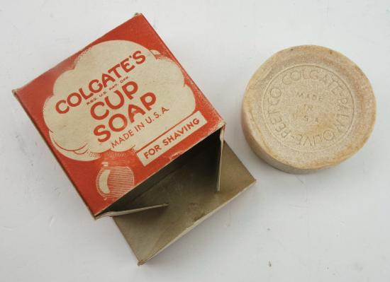 US WW2 Colgate Shaving Cup Soap