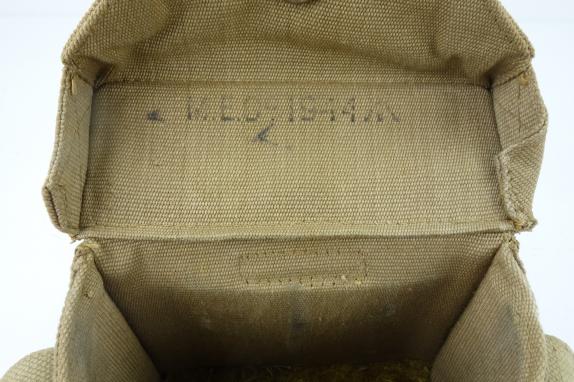 British Binoculars in Webbing Pouch