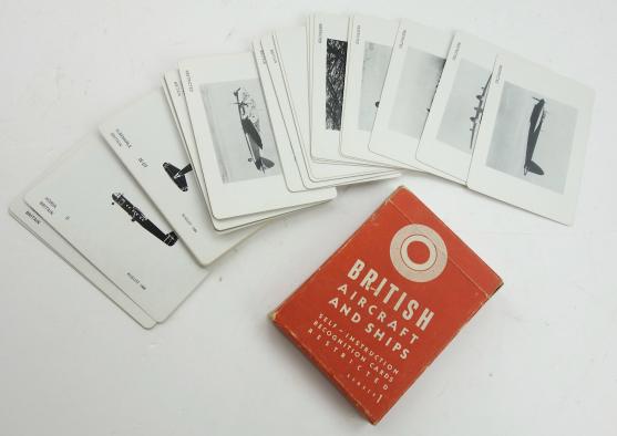 British Aircraft and Ships Recognition Cards