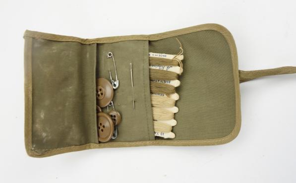 Equipment US US WWII Military Sewing Kit & Partial Contents - Stewarts  Military Antiques - $25.00