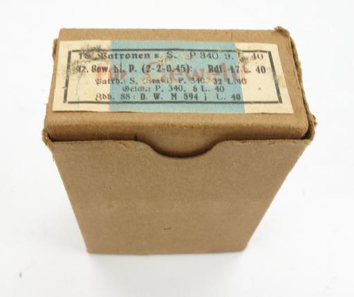 Wehrmacht Clipboard K98 Ammo Box (empty)