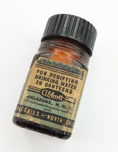 US WW2 Water Purifucation Tablet