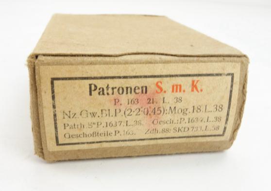 Wehrmacht Clipboard K98 Ammo Box (empty)