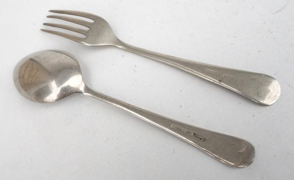 British WW2 Spoon and Fork