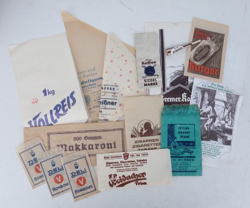 15 Third Reich era Food Packaging
