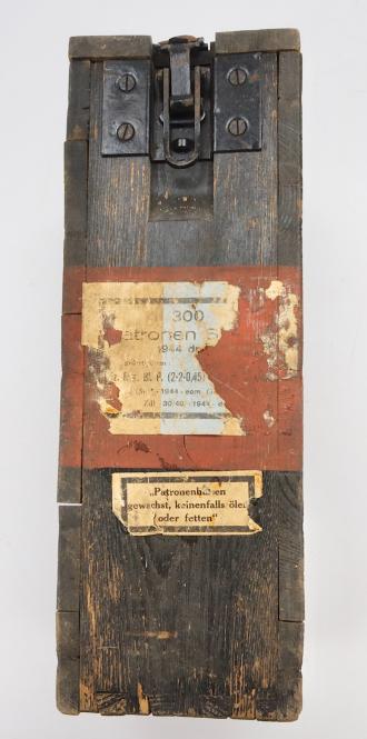 Wehrmacht wooden K98 Ammo Box