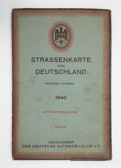 Luftwaffe Officers Mapcase with content