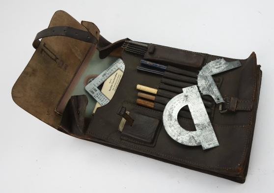 Luftwaffe Officers Mapcase with content