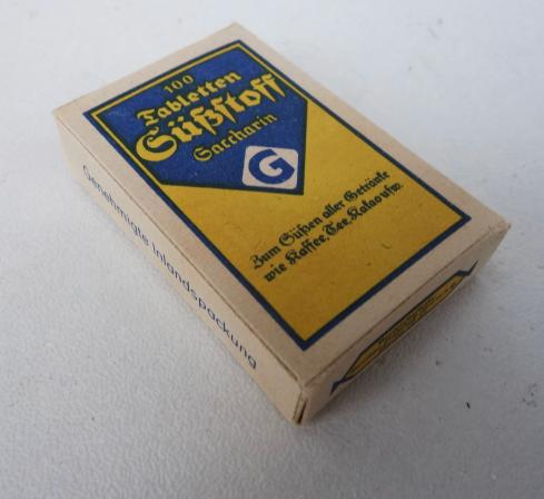 Third Reich era Sweetener for Drinks