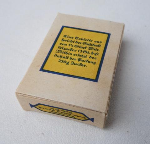 Third Reich era Sweetener for Drinks