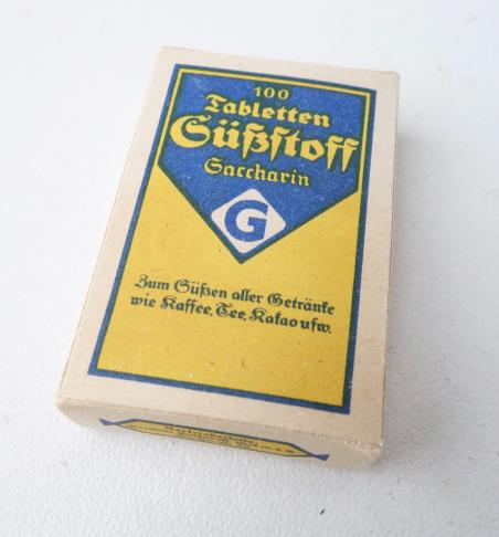 Third Reich era Sweetener for Drinks