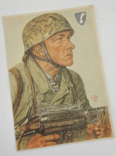Willrich FJ Postcard Feldwebel Arpke