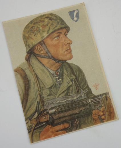 Willrich FJ Postcard Feldwebel Arpke